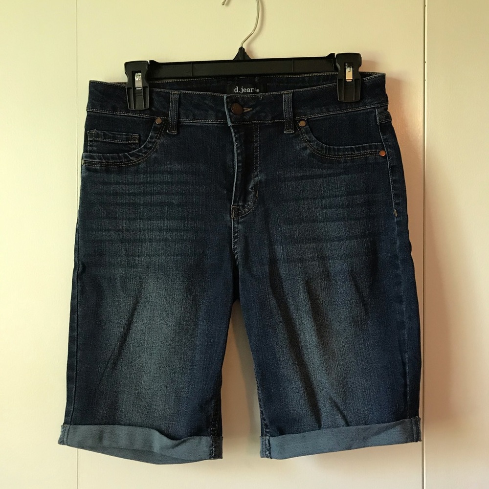 d. jeans long denim shorts